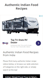 Mobile Screenshot of indianrecipe.org